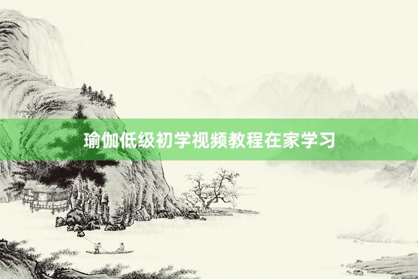 瑜伽低级初学视频教程在家学习